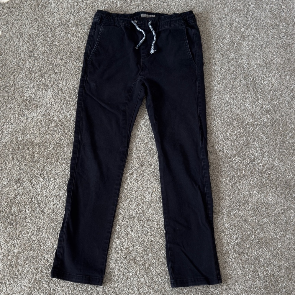 Charles And A Half black boys jogger pants size Small